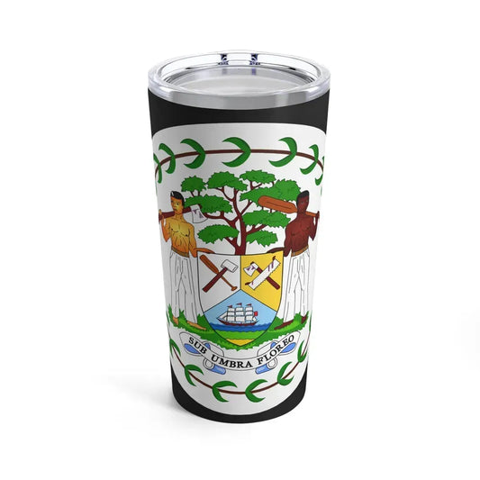 Coat of arms of Belize (1981-2019) - Tumbler 20oz 20oz - Go Mug Yourself