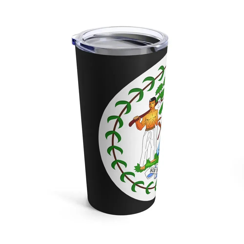 Coat of arms of Belize (1981-2019) - Tumbler 20oz - Go Mug Yourself