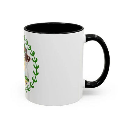 Coat of arms of Belize - Accent Coffee Mug - Go Mug Yourself