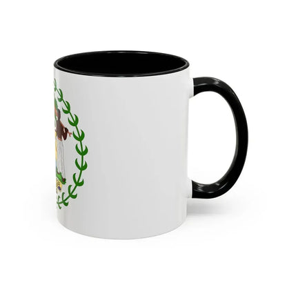 Coat of arms of Belize - Accent Coffee Mug - Go Mug Yourself