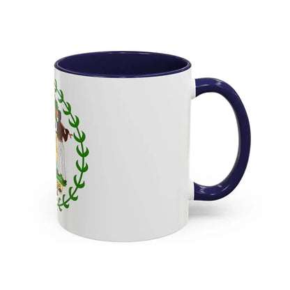 Coat of arms of Belize - Accent Coffee Mug - Go Mug Yourself