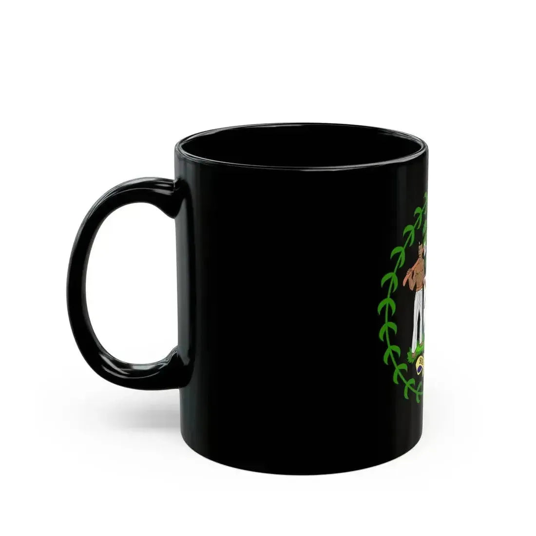 Coat of arms of Belize - Black Coffee Mug - Go Mug Yourself