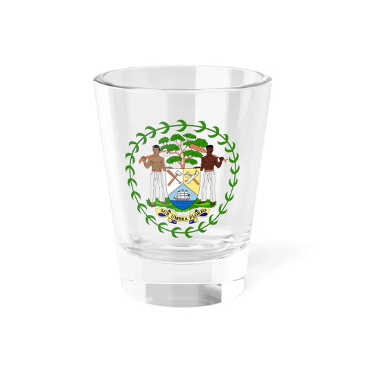 Coat of arms of Belize - Shot Glass 1.5oz 1.5oz - Go Mug Yourself