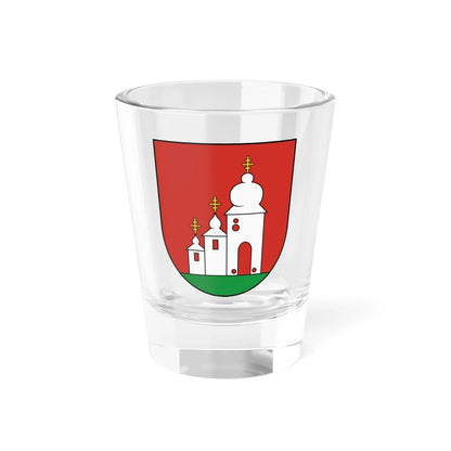 Coat of Arms of Beloveža (Slovakia) (Coat of Arms) Shot Glass 1.5oz 1.5oz - Go Mug Yourself