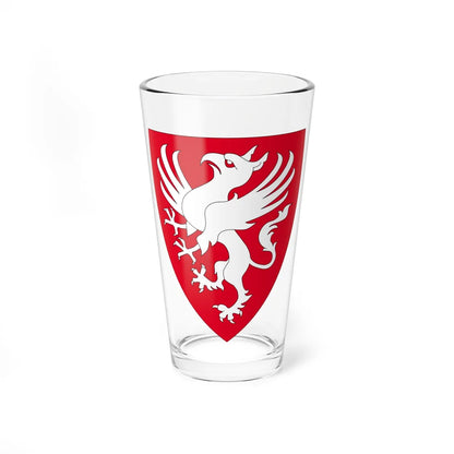 Coat of Arms of Belz Principality (Poland) (Coat of Arms) Pint Glass 16oz 16oz - Go Mug Yourself
