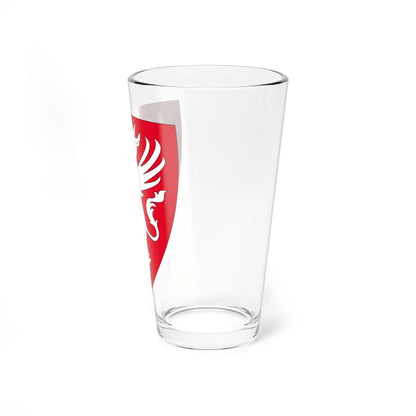 Coat of Arms of Belz Principality (Poland) (Coat of Arms) Pint Glass 16oz - Go Mug Yourself