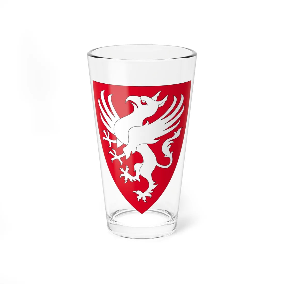 Coat of Arms of Belz Principality (Ukraine) (Coat of Arms) Pint Glass 16oz 16oz - Go Mug Yourself