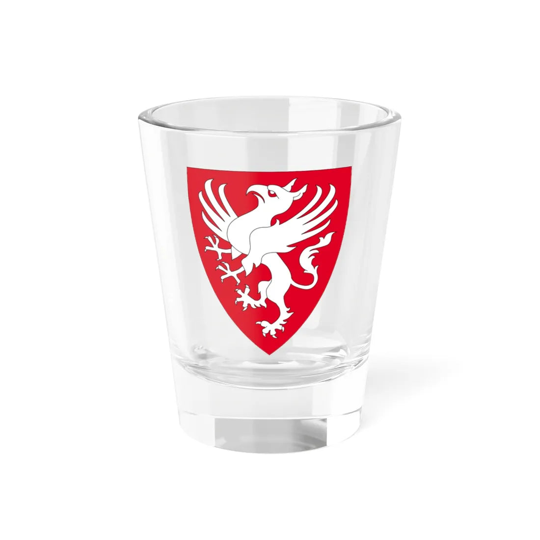 Coat of Arms of Belz Principality (Ukraine) (Coat of Arms) Shot Glass 1.5oz 1.5oz - Go Mug Yourself