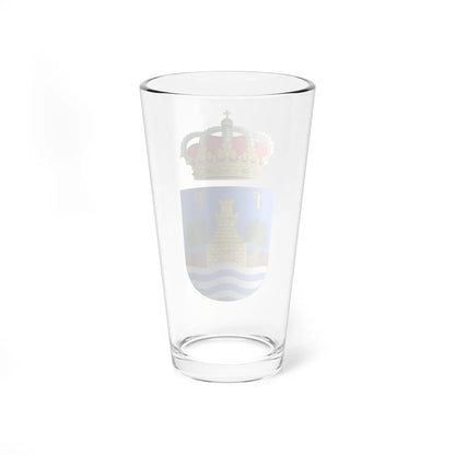 Coat of Arms of Benalmádena (Spain) (Coat of Arms) Pint Glass 16oz - Go Mug Yourself