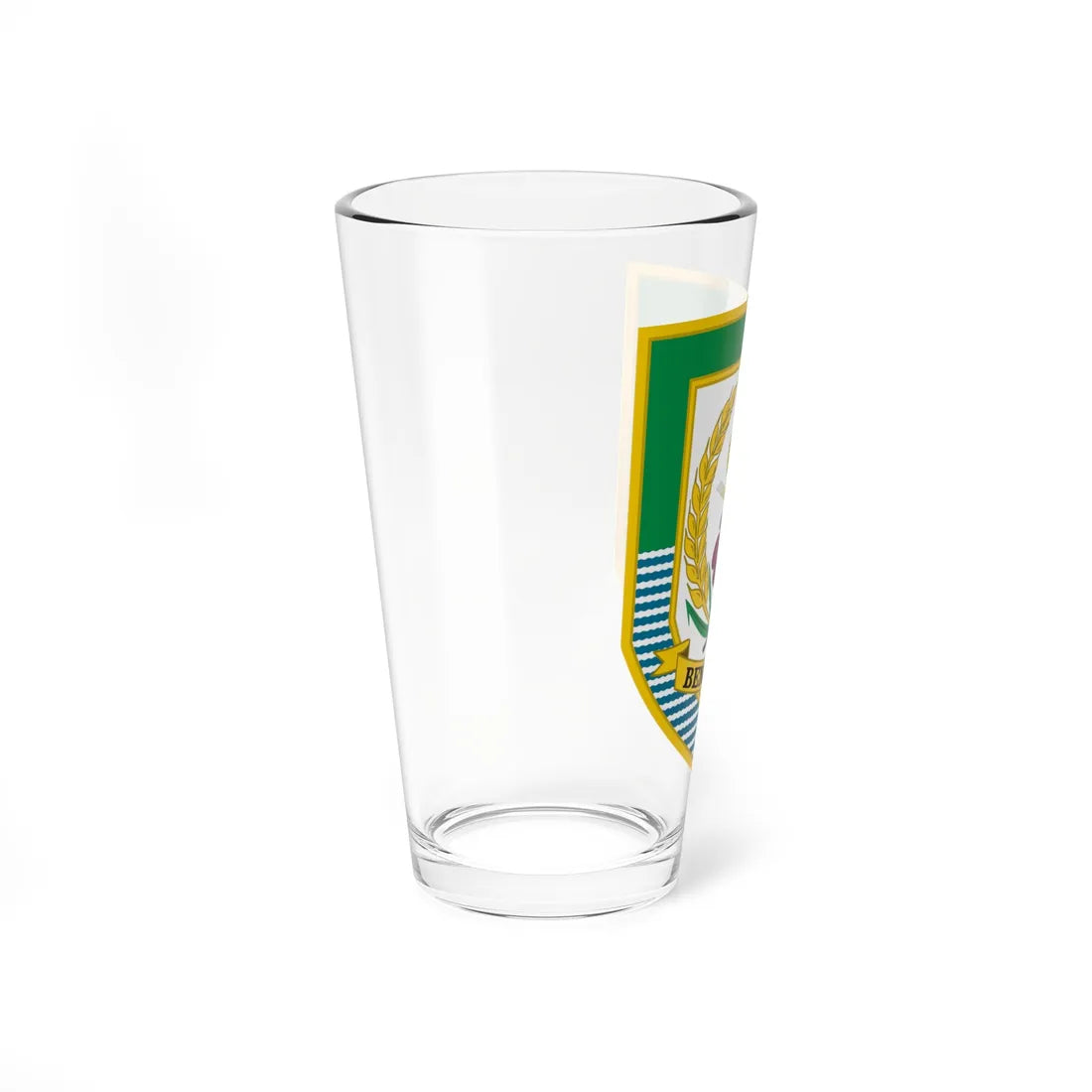 Coat of arms of Bengkulu (Indonesia) (Coat of Arms) Pint Glass 16oz - Go Mug Yourself