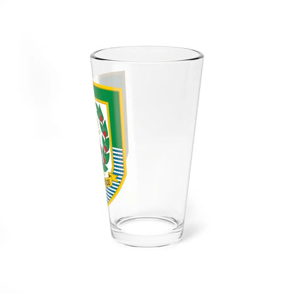 Coat of arms of Bengkulu (Indonesia) (Coat of Arms) Pint Glass 16oz - Go Mug Yourself
