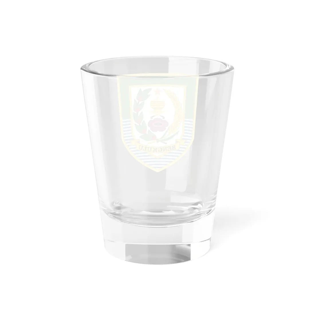 Coat of arms of Bengkulu (Indonesia) (Coat of Arms) Shot Glass 1.5oz - Go Mug Yourself