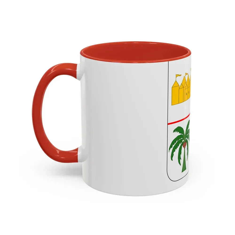 Coat of arms of Benin 2 - Accent Coffee Mug - Go Mug Yourself