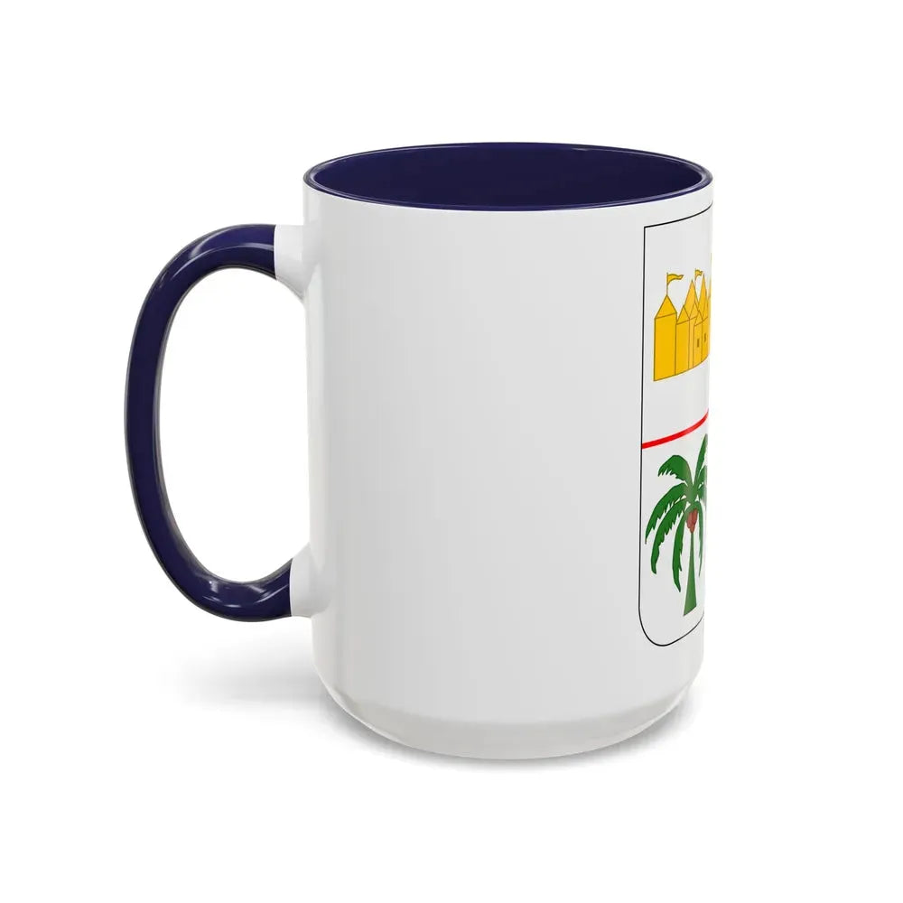 Coat of arms of Benin 2 - Accent Coffee Mug - Go Mug Yourself