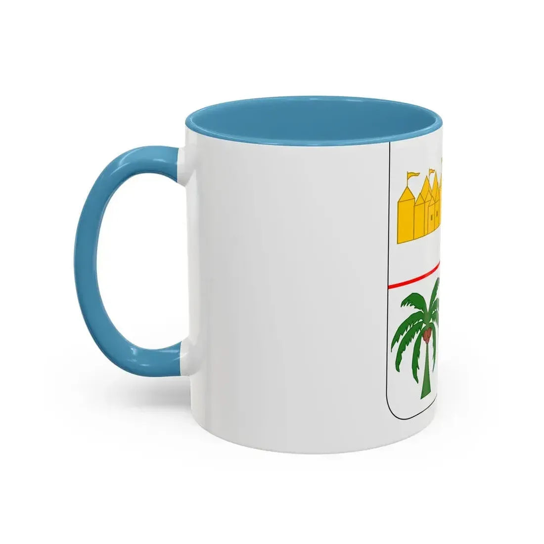 Coat of arms of Benin 2 - Accent Coffee Mug - Go Mug Yourself
