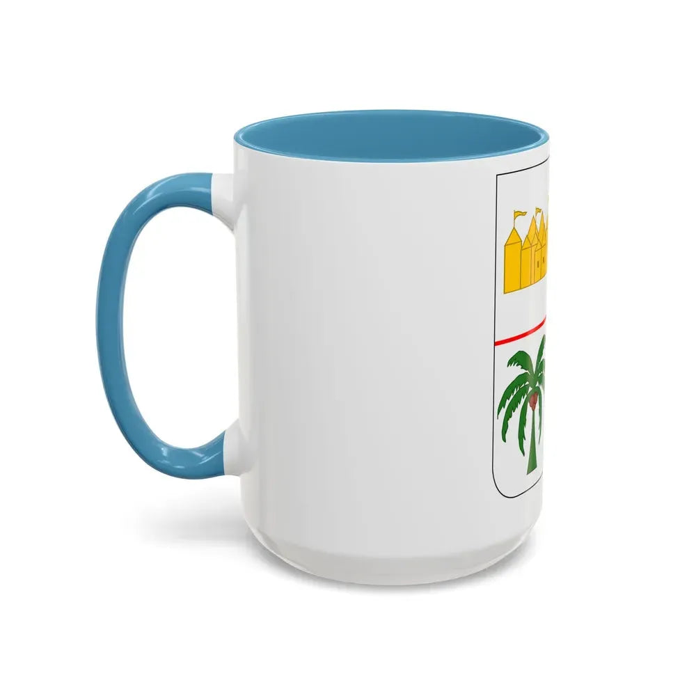 Coat of arms of Benin 2 - Accent Coffee Mug - Go Mug Yourself