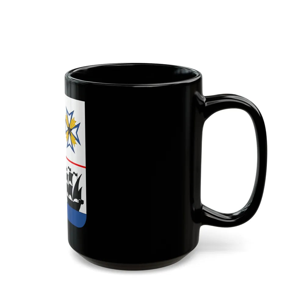 Coat of arms of Benin 2 - Black Coffee Mug-Go Mug Yourself