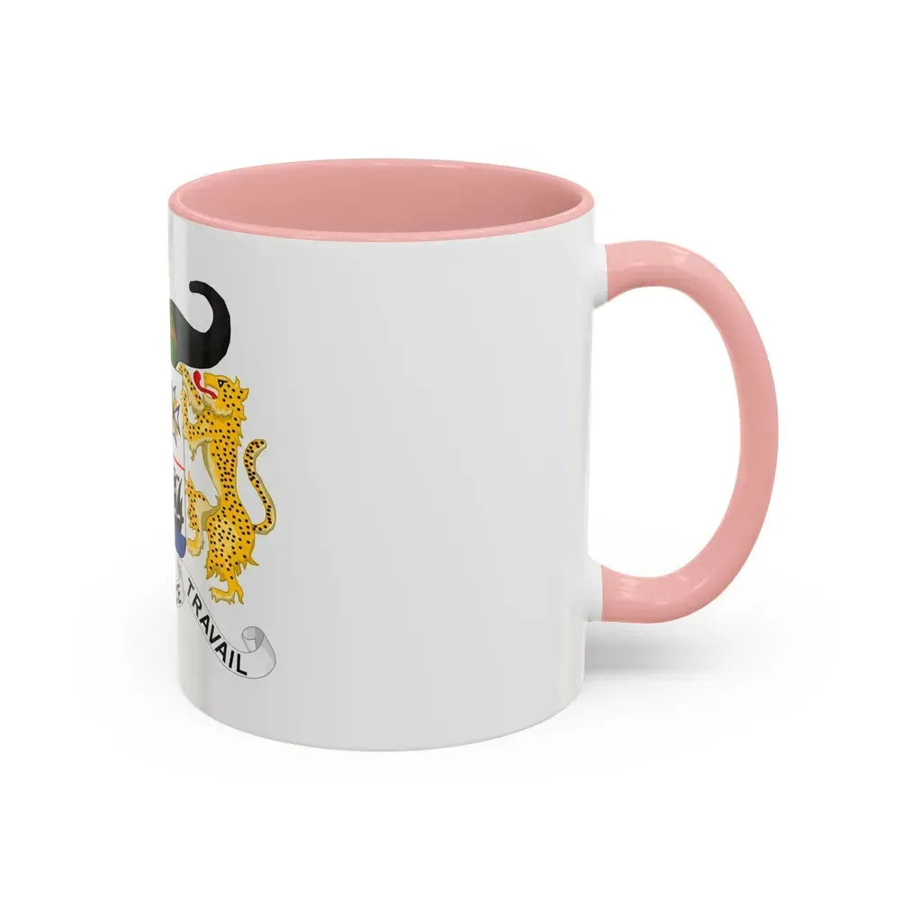 Coat of arms of Benin - Accent Coffee Mug - Go Mug Yourself