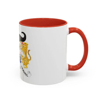 Coat of arms of Benin - Accent Coffee Mug - Go Mug Yourself