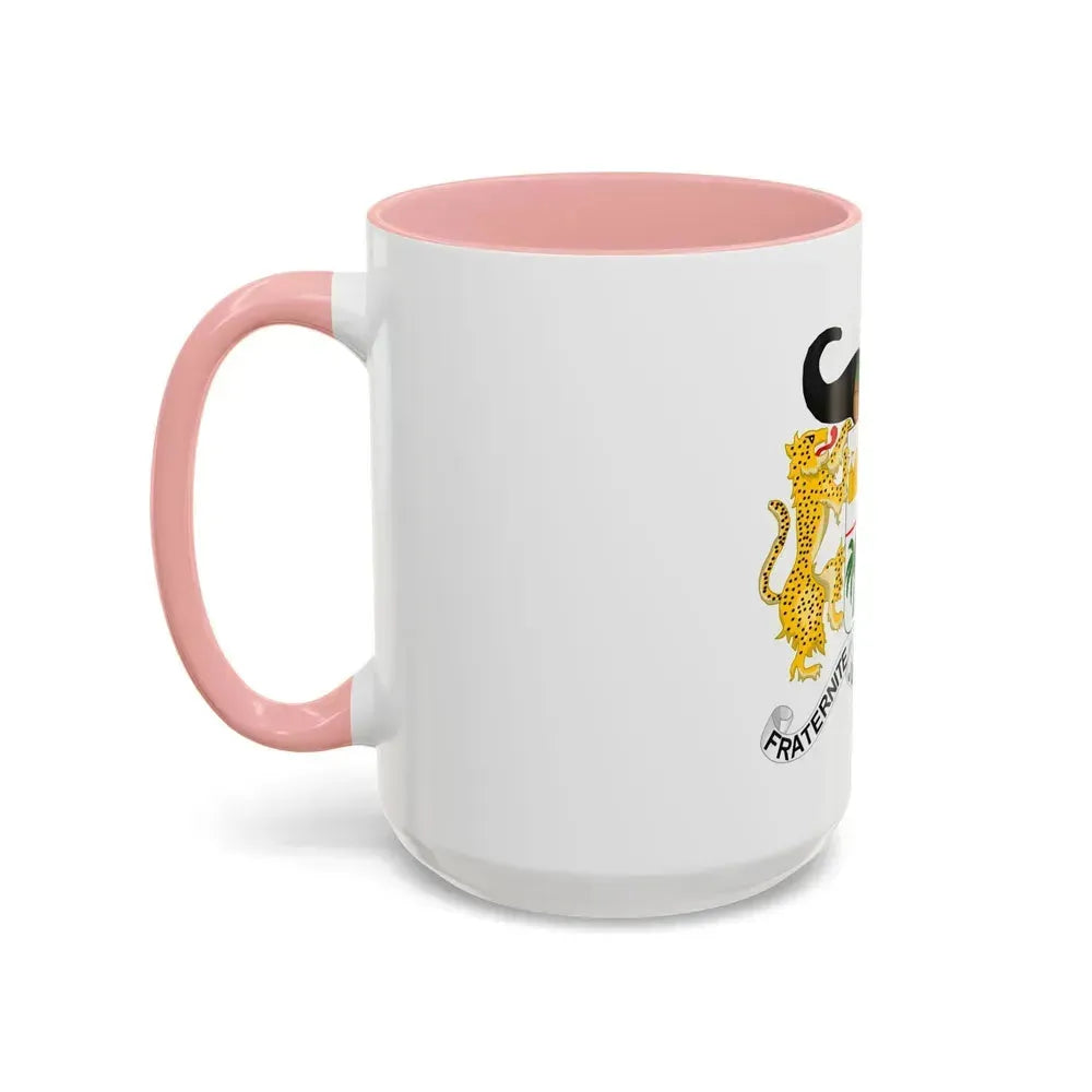 Coat of arms of Benin - Accent Coffee Mug - Go Mug Yourself