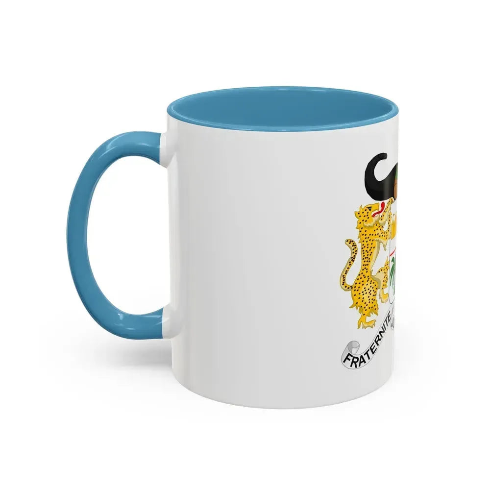 Coat of arms of Benin - Accent Coffee Mug - Go Mug Yourself