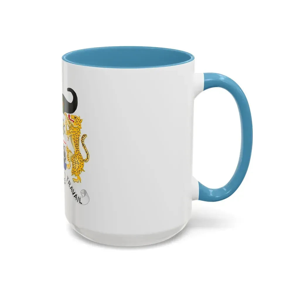 Coat of arms of Benin - Accent Coffee Mug - Go Mug Yourself