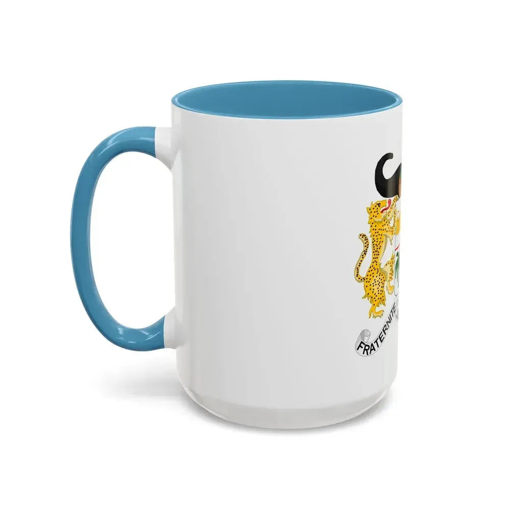 Coat of arms of Benin - Accent Coffee Mug - Go Mug Yourself
