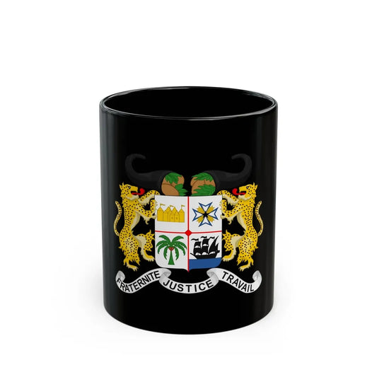 Coat of arms of Benin - Black Coffee Mug 11oz - Go Mug Yourself