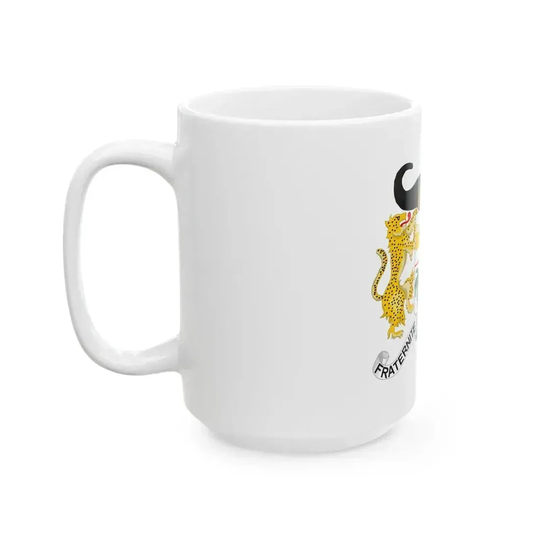 Coat of arms of Benin - White Coffee Mug - Go Mug Yourself