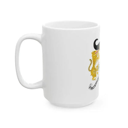 Coat of arms of Benin - White Coffee Mug - Go Mug Yourself
