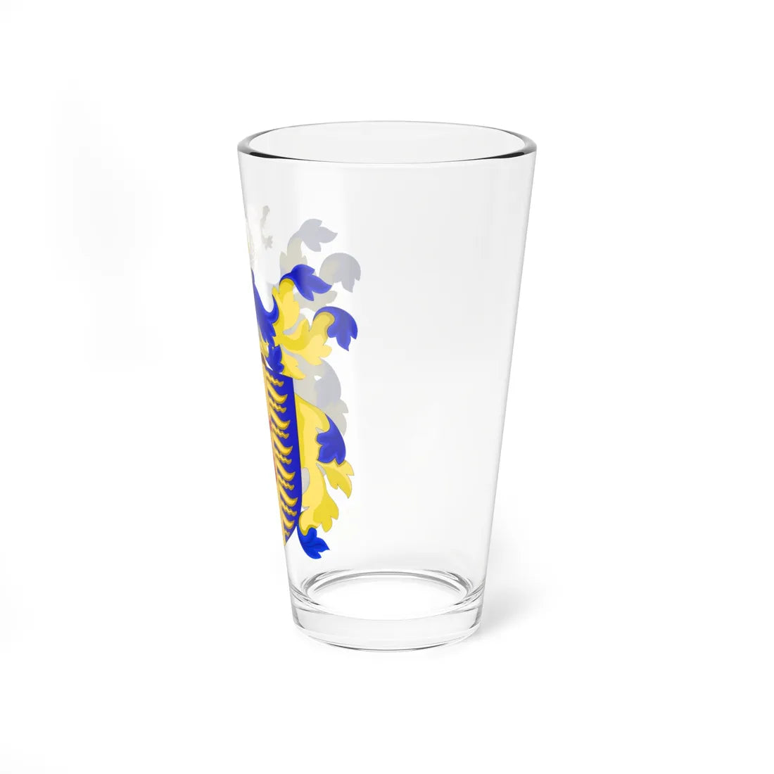Coat of Arms of Benjamin Colman (United States) (Coat of Arms) Pint Glass 16oz - Go Mug Yourself