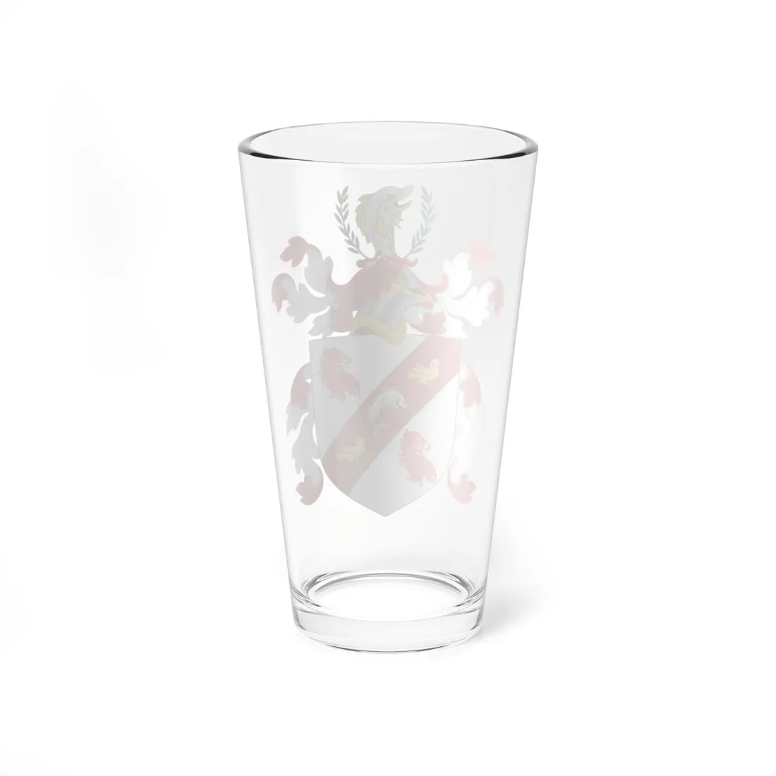 Coat of Arms of Benjamin Franklin (United States) (Coat of Arms) Pint Glass 16oz - Go Mug Yourself
