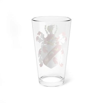 Coat of Arms of Benjamin Franklin (United States) (Coat of Arms) Pint Glass 16oz - Go Mug Yourself
