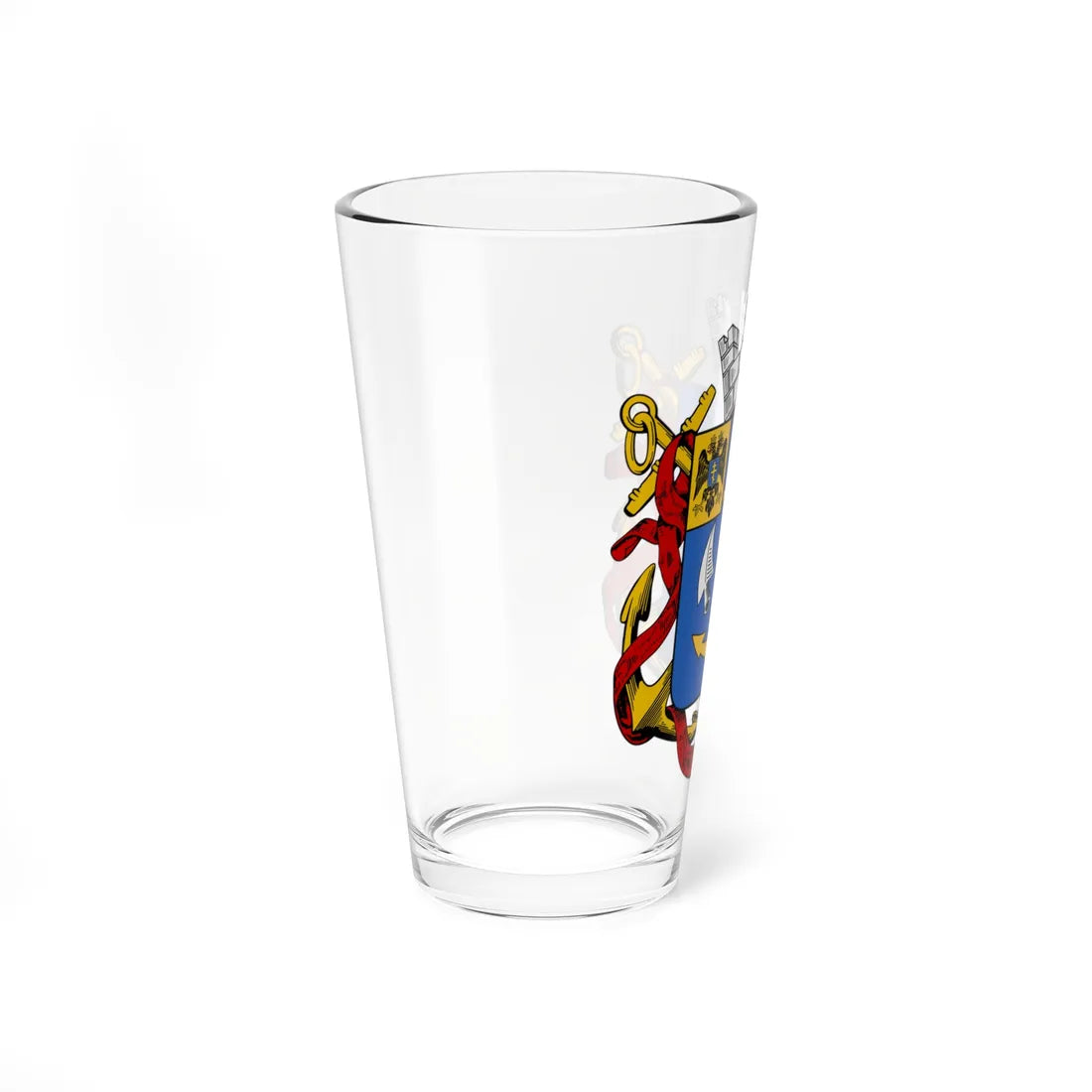 Coat of arms of Berdyansk 1868 (Russia) (Coat of Arms) Pint Glass 16oz - Go Mug Yourself