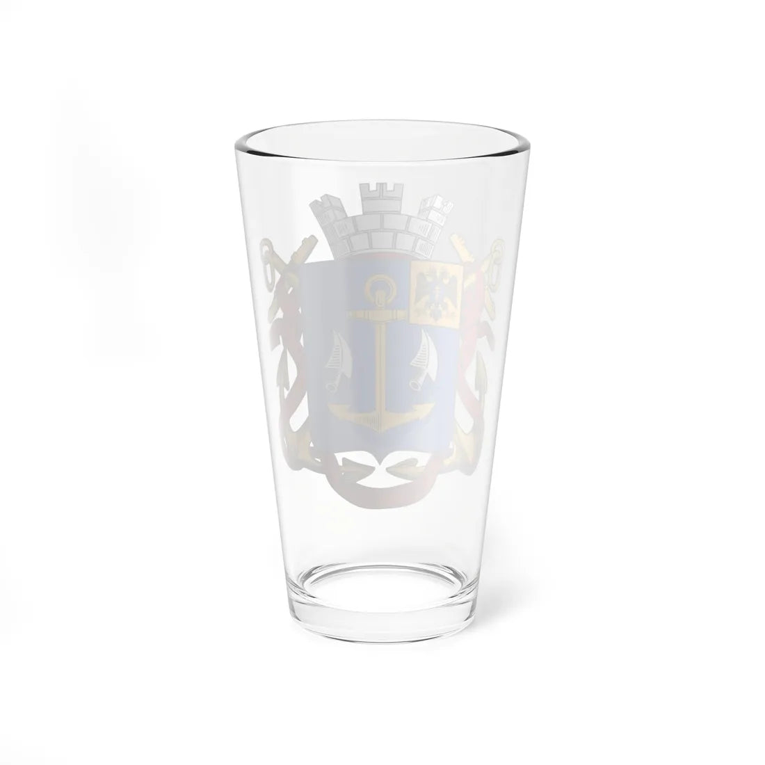 Coat of arms of Berdyansk 1868 (Russia) (Coat of Arms) Pint Glass 16oz - Go Mug Yourself