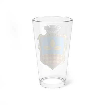 Coat of arms of Berestechko (Ukraine) (Coat of Arms) Pint Glass 16oz - Go Mug Yourself