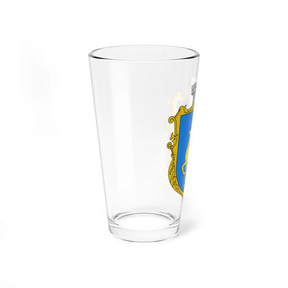 Coat of Arms of Berezhany (Ukraine) (Coat of Arms) Pint Glass 16oz - Go Mug Yourself