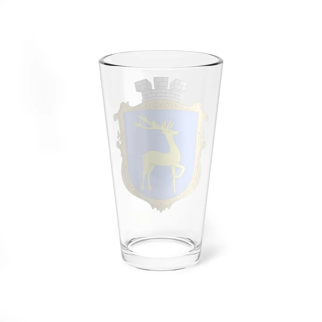 Coat of Arms of Berezhany (Ukraine) (Coat of Arms) Pint Glass 16oz - Go Mug Yourself