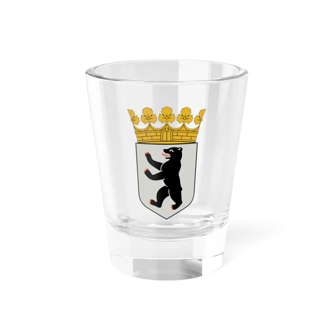 Coat of arms of Berlin sample (Germany) (Coat of Arms) Shot Glass 1.5oz 1.5oz - Go Mug Yourself