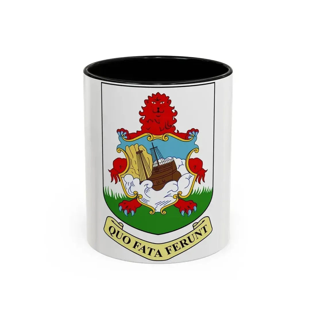 Coat of arms of Bermuda - Accent Coffee Mug 11oz Black - Go Mug Yourself