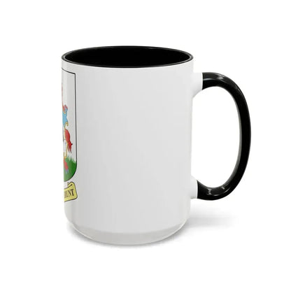Coat of arms of Bermuda - Accent Coffee Mug - Go Mug Yourself
