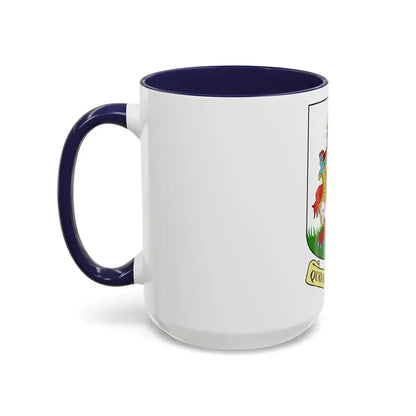 Coat of arms of Bermuda - Accent Coffee Mug - Go Mug Yourself