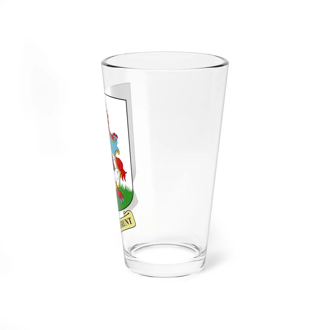 Coat of arms of Bermuda (United Kingdom) (Coat of Arms) Pint Glass 16oz - Go Mug Yourself