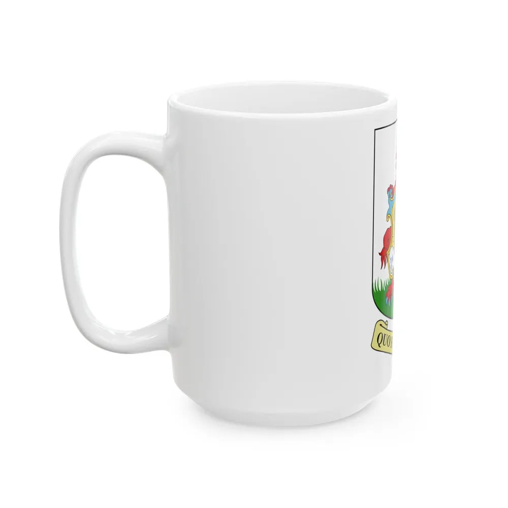 Coat of arms of Bermuda - White Coffee Mug-Go Mug Yourself