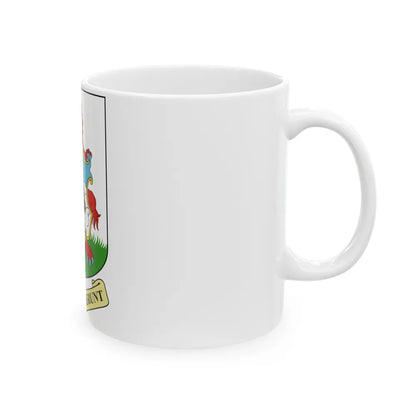 Coat of arms of Bermuda - White Coffee Mug-Go Mug Yourself