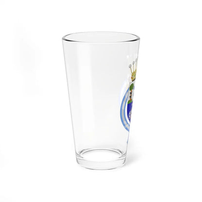 Coat of Arms of Bernardo de Gálvez (Costa Rica) (Coat of Arms) Pint Glass 16oz - Go Mug Yourself