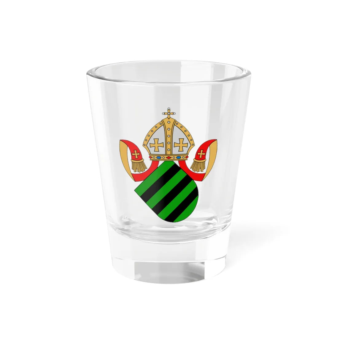 Coat of arms of Bero Balk (Finland) (Coat of Arms) Shot Glass 1.5oz 1.5oz - Go Mug Yourself