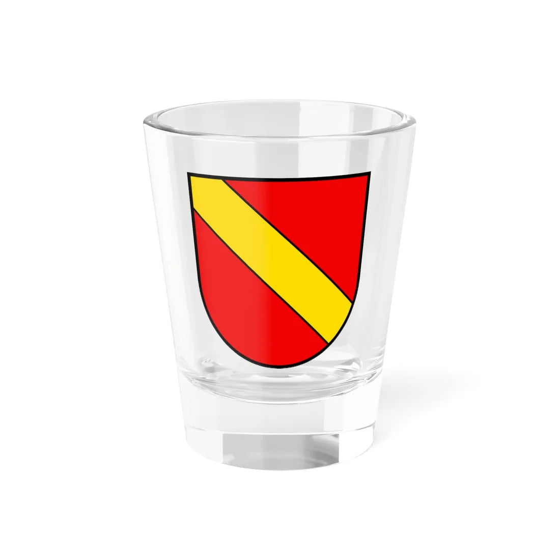 Coat of arms of Beromünster (Switzerland) (Coat of Arms) Shot Glass 1.5oz 1.5oz - Go Mug Yourself