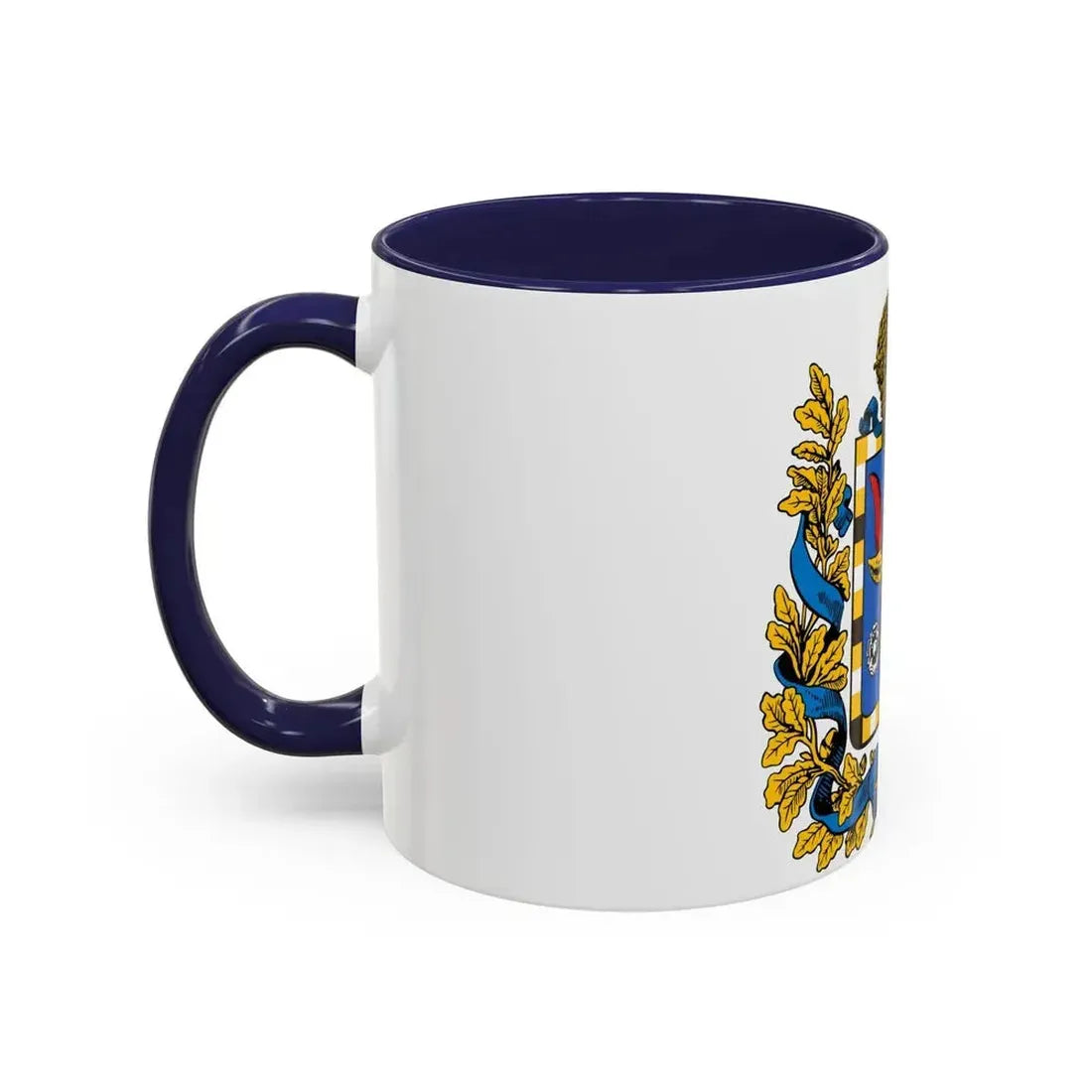 Coat of arms of Bessarabia Governorate 1878 - Accent Coffee Mug - Go Mug Yourself