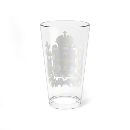 Coat of arms of Bessarabia Governorate 1878 - Pint Glass 16oz-Go Mug Yourself